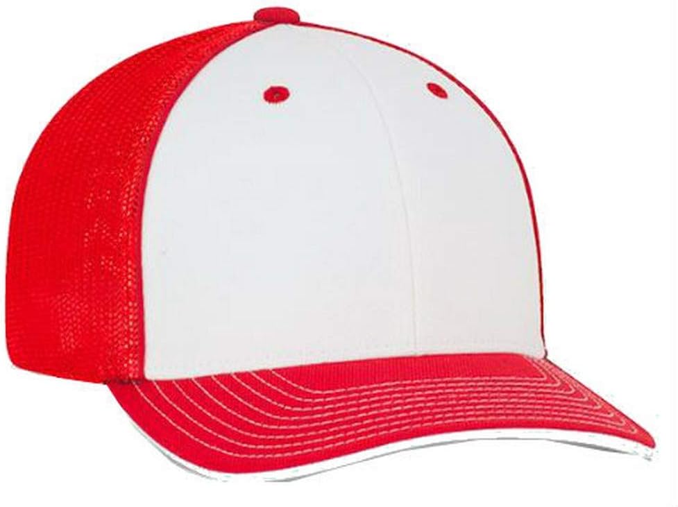 Pacific Headwear Trucker Flexfit Cap Hat Moisture-Wicking Multiple Sizes & Color