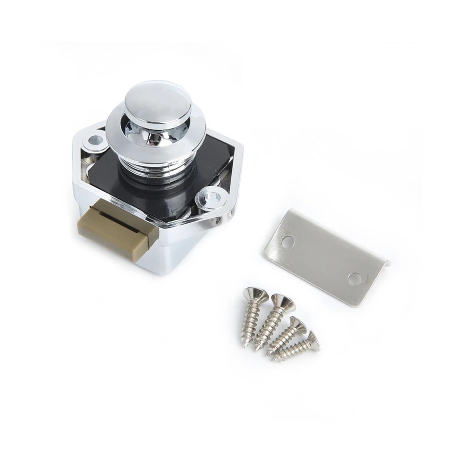 Cupboard Locks， Camper Car Push Locks Furniture Cabinet Door Lock Hardware Child Safety Drawer