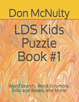 Paperback LDS Kids Puzzle Book 1: Word Search, Word Scramble, Mazes, and More! Book