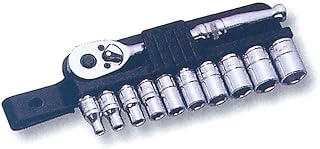Signet S11711S Metric Socket Set with Ratchet 1/4 Drive