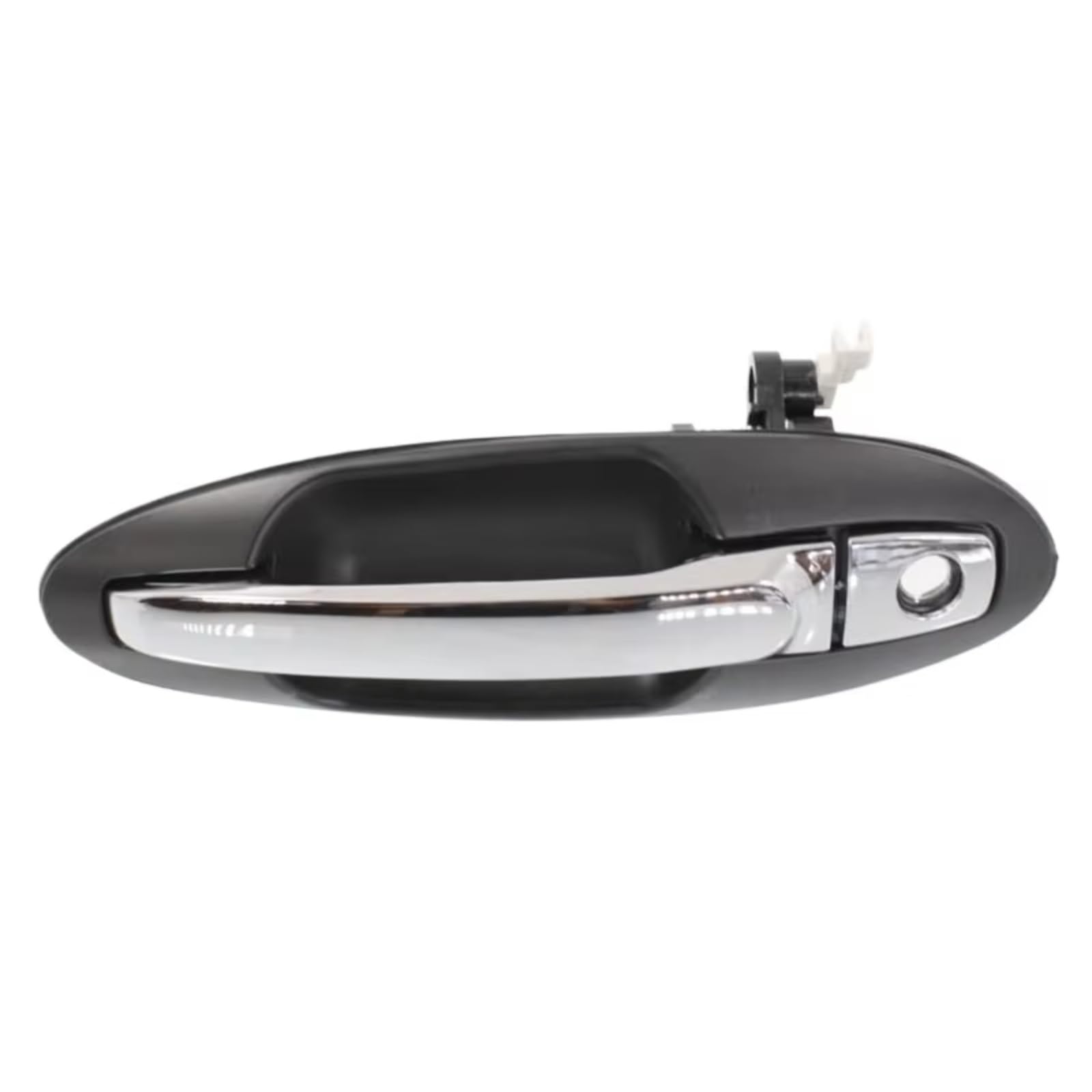 IUKMR for Hyundai for Sonata 2001-2004, Outside Door Handle Replacement Black Exterior Car Outer Door Handle(Chrome Front Left)