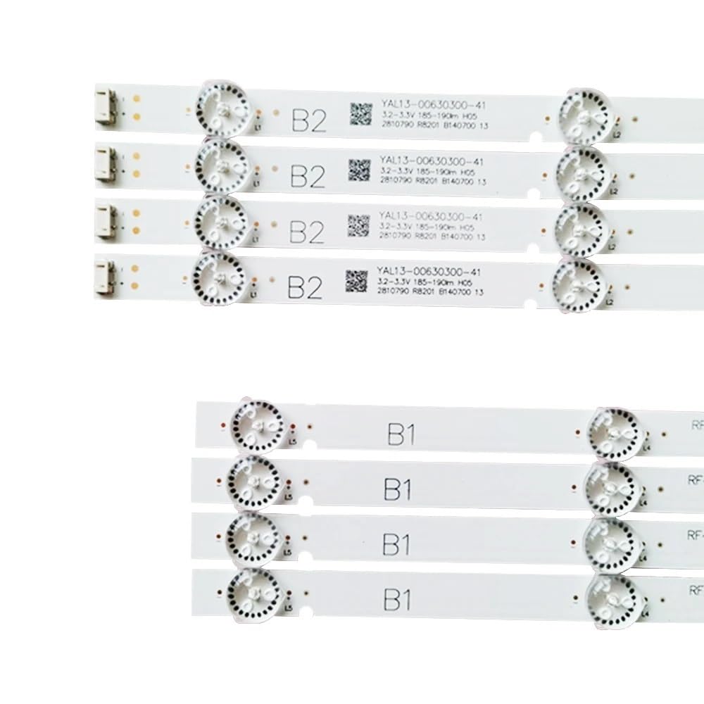 8 pièces LED 55UJ620V ZA 55UJ6200 UA 55UJ620 55LJ620V 55UJ620Y TA PTV55U21 55U5A LC550EGJ SK A4 RF AZ550E30 0501A 20 0601B 12 Bande Lumineuse TV