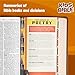 KJV Kids Bible, Lion LeatherTouch, KJV Holy Bible, Red Letter, Presentation Page, Study Helps for Children, Full-Color Inserts and Maps, Easy-to-Read Bible MCM Type
