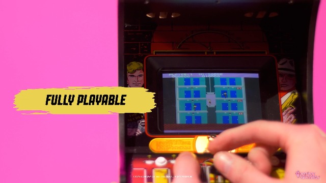 Amazon.com: Numskull Quarter Zoo Keeper Mini Arcade - 1/4 Scale