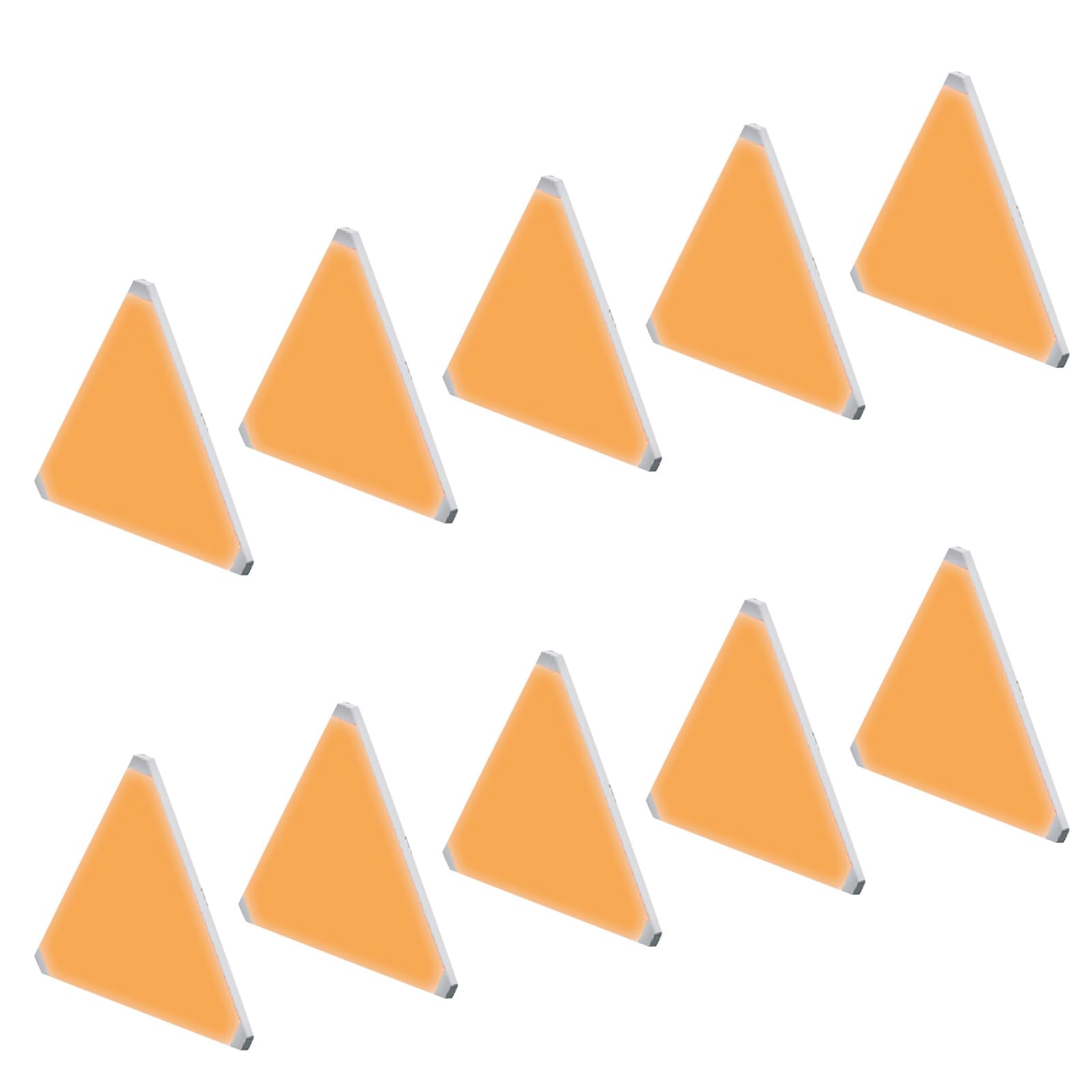 APGLSXY Modifiable Trilateral Wall Panel Light with Smart Application Secure ABS Substance for Prekindergarten Room Deck Triangular Wall Light Sound Started