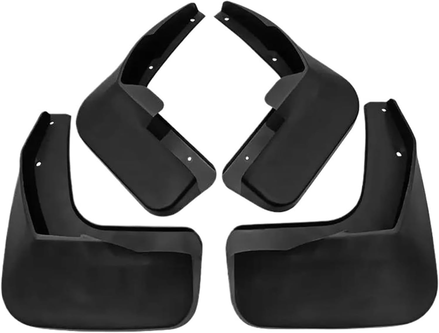 RSCBB 4 Pcs Car Mud Flaps Splash Guards for Citroën C4 C4L 2013-2017, Easy Installation Mudguards Front Rear Mud Flaps Splashproof Waterproof Car Accessories