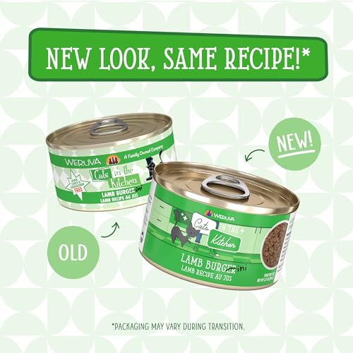 Weruva 878408008702 Cats In The Kitchen, Lamb Burger-Ini With Lamb Au Jus Cat Food thumb #1