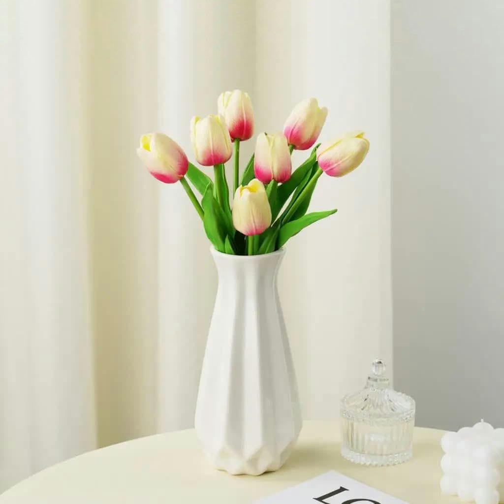 CVJdfhRE fake flowers， 5pcs Orange Flower Artificial Bouquet Foam Fake for Home Garden Decor Wedding(Hg2 11)