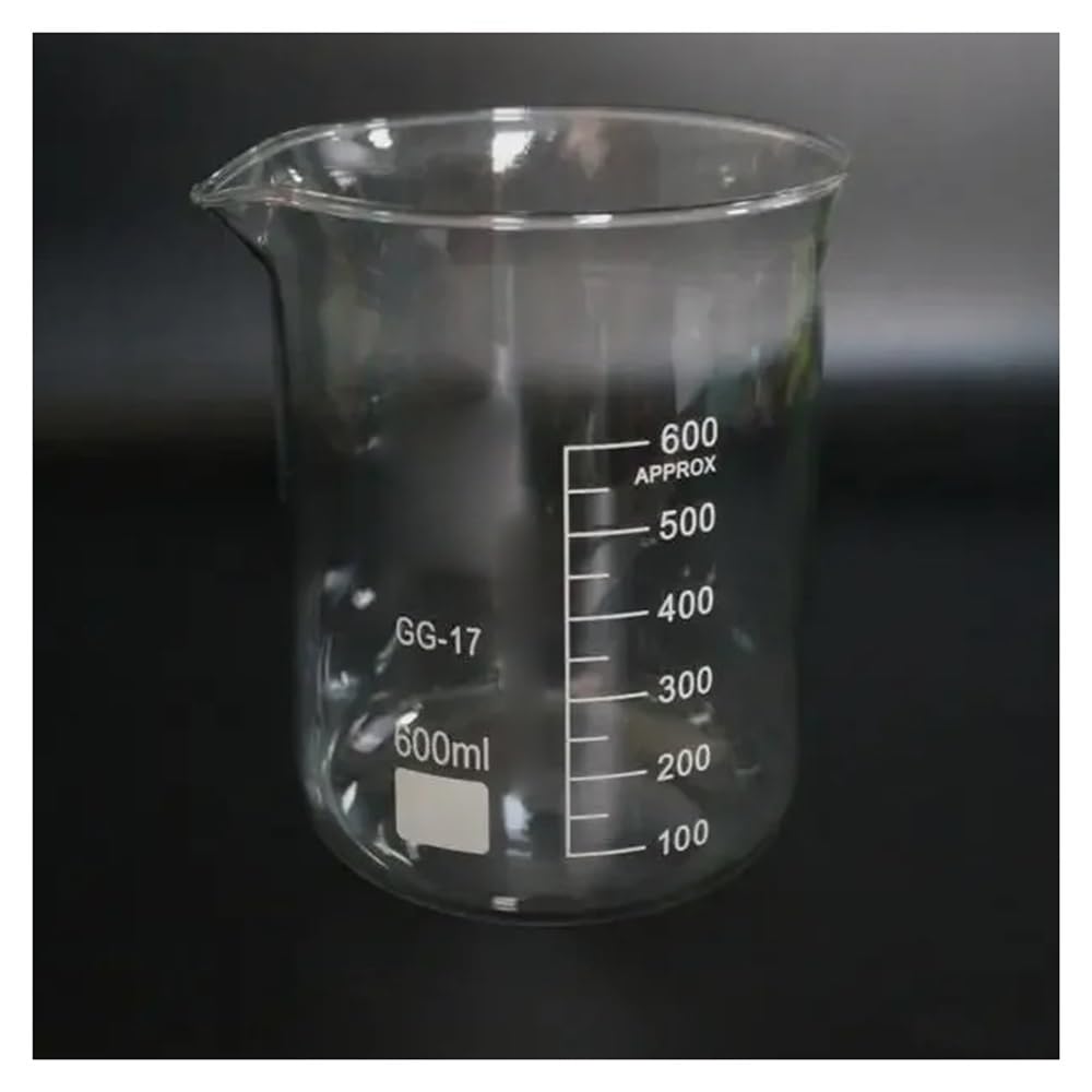 Vetreria da laboratorio 1 set di becher in vetro borosilicato da laboratorio, dimensioni, attrezzatura da laboratorio(3000ml 1pcs)