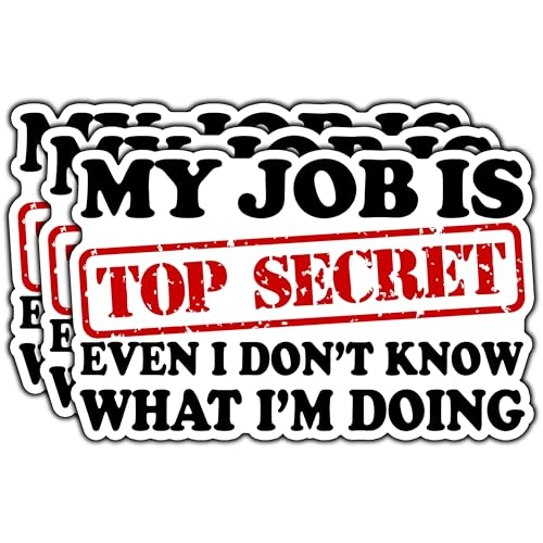 (3Pcs) My Job is Top Secret Even I Don't Know