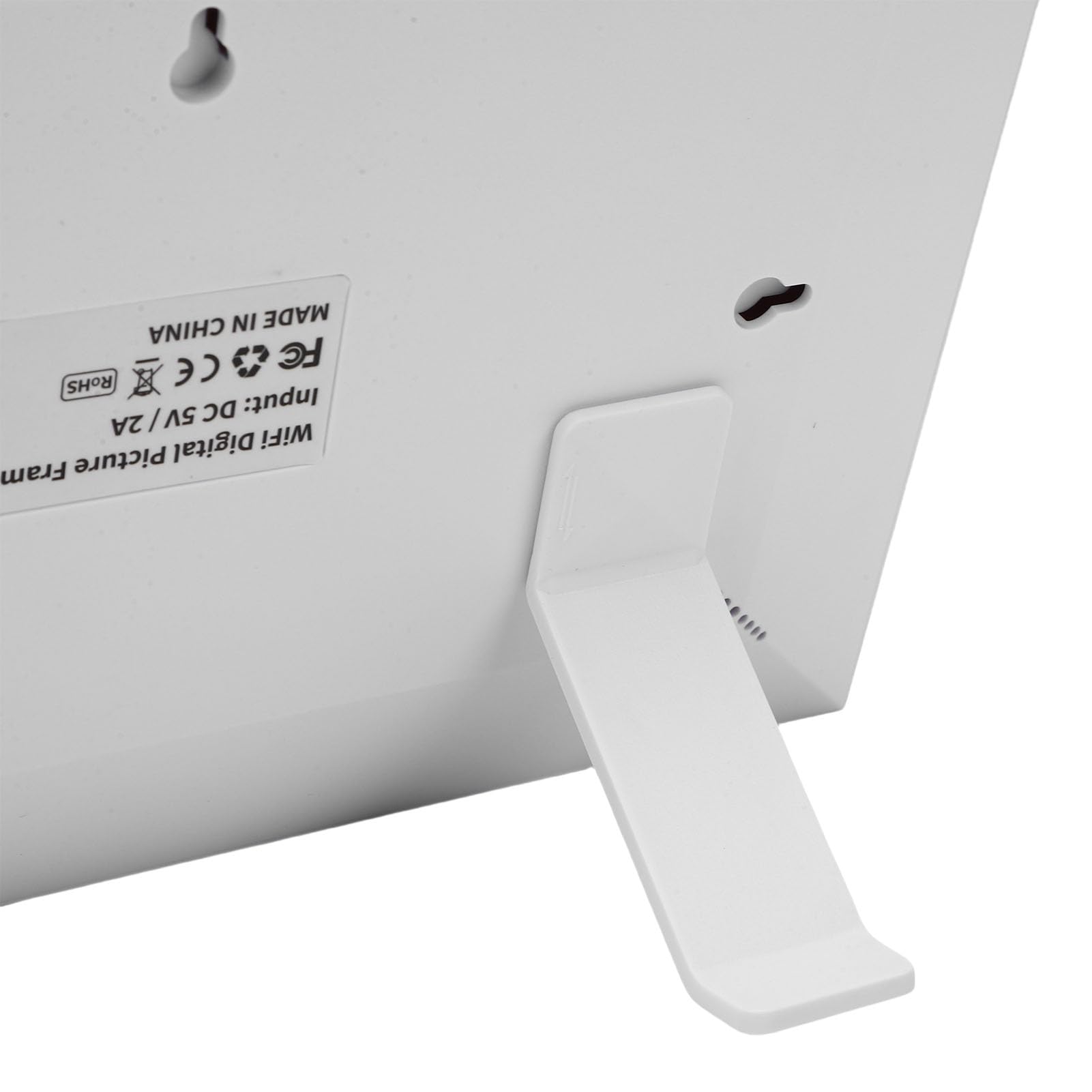 Fdit Cyfrowa Ramka na Zdjęcia WiFi 10,1-calowy Ekran Dotykowy do Dekoracji Wnętrz z pamięcią 32 GB