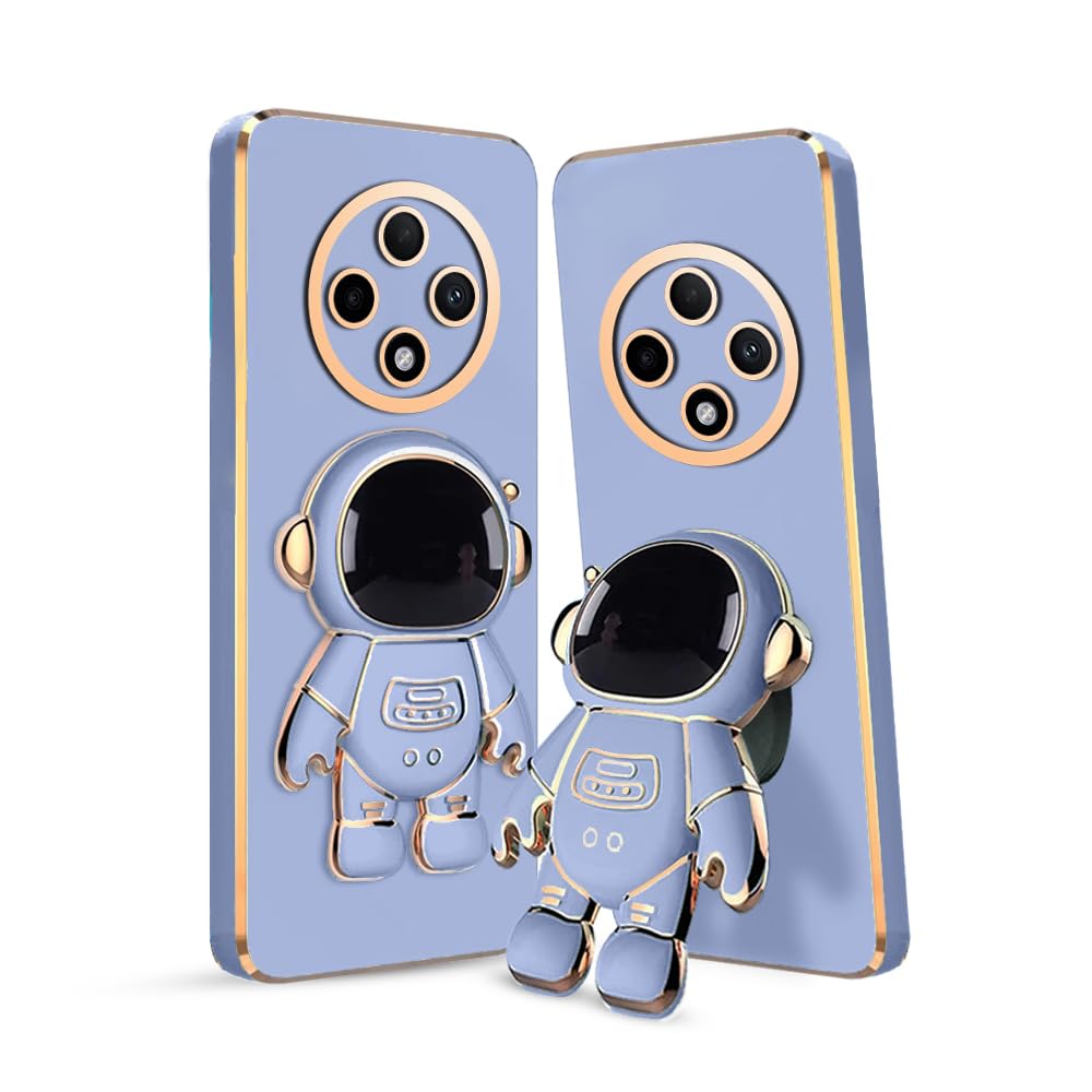 KARWAN®️ 3D Astronaut with Folding Stand Back Cover Case Compatible for Oppo F27 Pro Plus| Slim electroplated case | Stand case | Soft TPU | Space Astro Theme | Camera Protection-Blue (B0D98754P7) Amazon Price History, Amazon Price Tracker