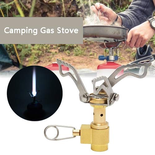 CapsA Portable Camping Stoves Backpacking Stove Mini Stainless Steel Material for Backpacking Hiking