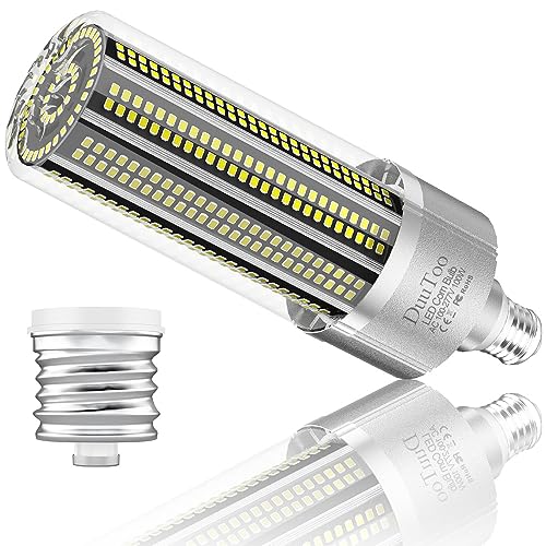 DuuToo 100W LED E26 Corn Ligth Bulbs 5000K Daylight Lamp Bulb 1000Watts Equivalent 13560Lumens Super Bright E39 Mogul Base Large Area Lighting 100-277V Garage Warehouse Parking Lots Commercial Fixture