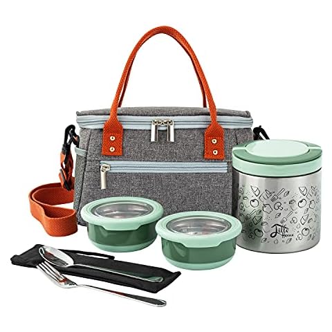 Lille Home Vacuum Insulated Lunch Box Set Cover