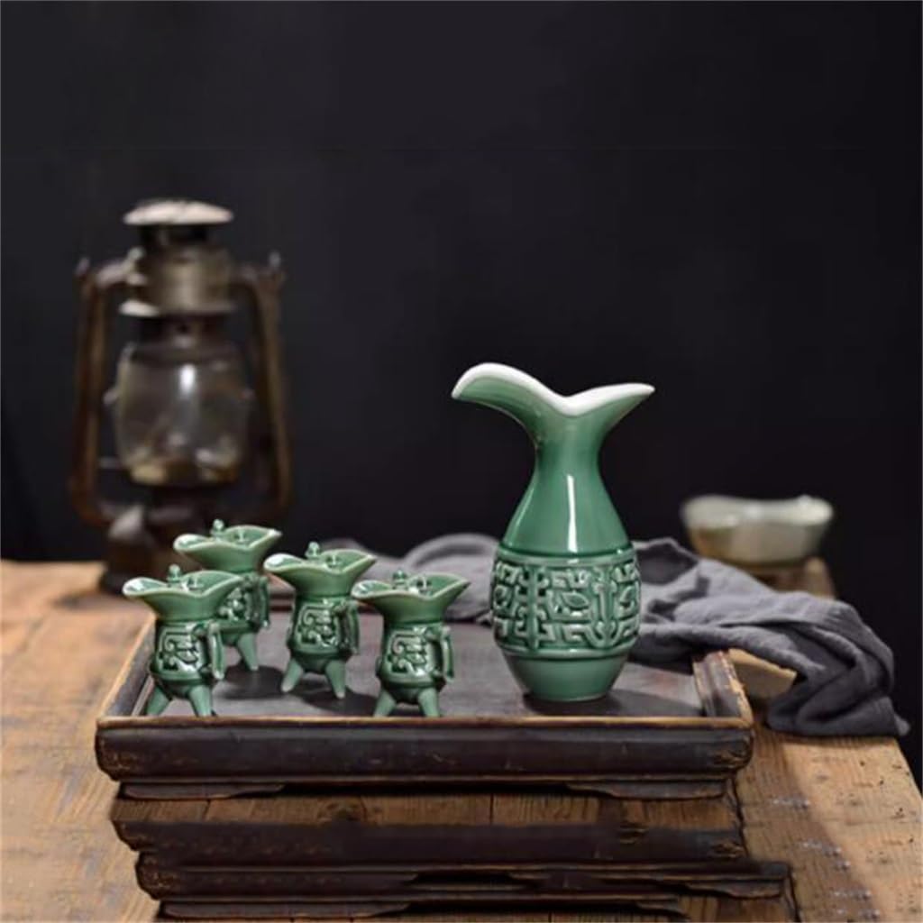 Amazon.com: Gift Ceramic Chinese Retro Wine Wine Wine Wine