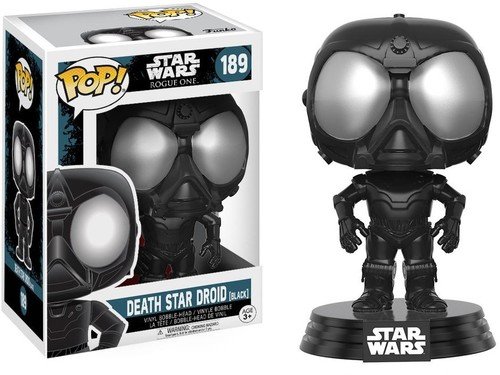 ¡Ya están disponibles en Funko Pop! Vinyl tus personajes favoritos de Rogue One: Una historia de Star Wars!   Presentada en una caja con ventana Medida: 9,5 cm Producto oficial Funko ¡Completa tu colección de muñecos Pop!