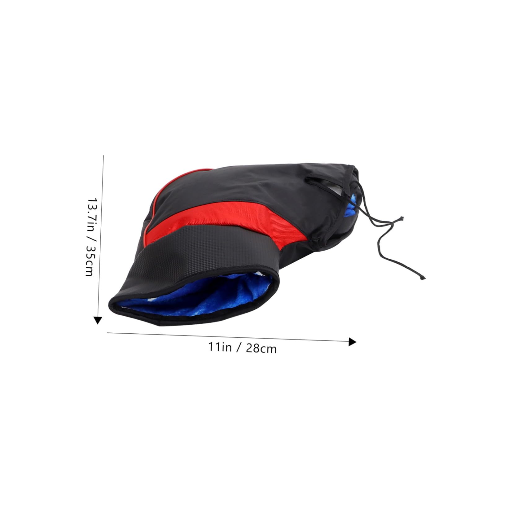 Guantes de Manillar de Motocicleta Impermeables Cuero Pu 1 Par