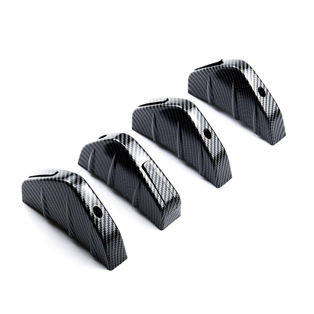 Toyota Accessories 2-Piece Carbon Fiber Rear Bumper Lip Spoiler For ...