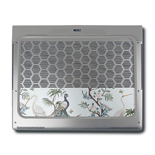 Image of MightySkins Glossy Glitter Skin Compatible with Alienware X16 R1 (2023) Full Wrap Kit - Chinoiserie Fabric | Protective, Durable High-Gloss Glitter Finish | Easy to Apply | Made in The USA