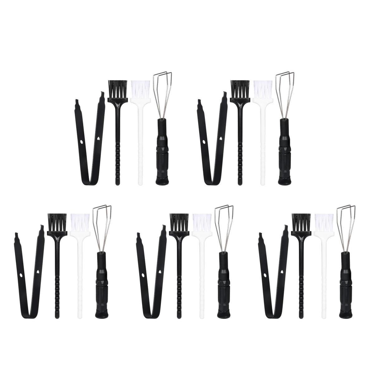 DOITOOL 5juegos Kit De Limpieza Para Teclados Mecánicos Incluye Cepillo Antiestático y Extractor De Teclas Para Ordenadores y Accesorios Electrónicos Herramienta Esencial Para