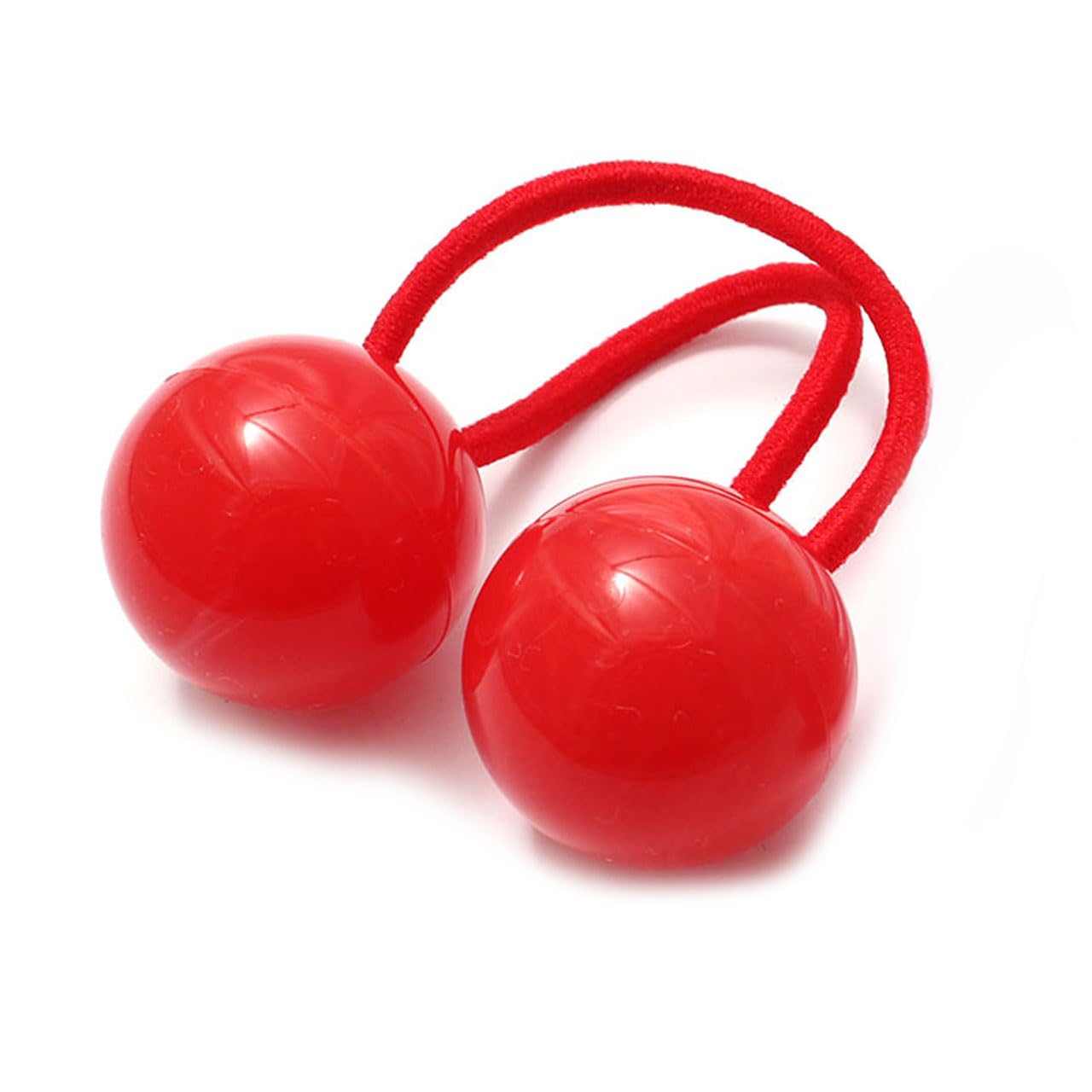 Amazon | ヘアゴム キッズヘアゴム C25-04 ボール 両付き マーブル