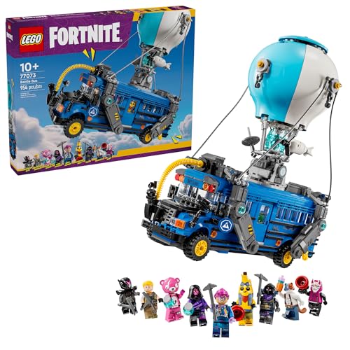 LEGO Fortnite Battle Bus Building Toy - Collectible...