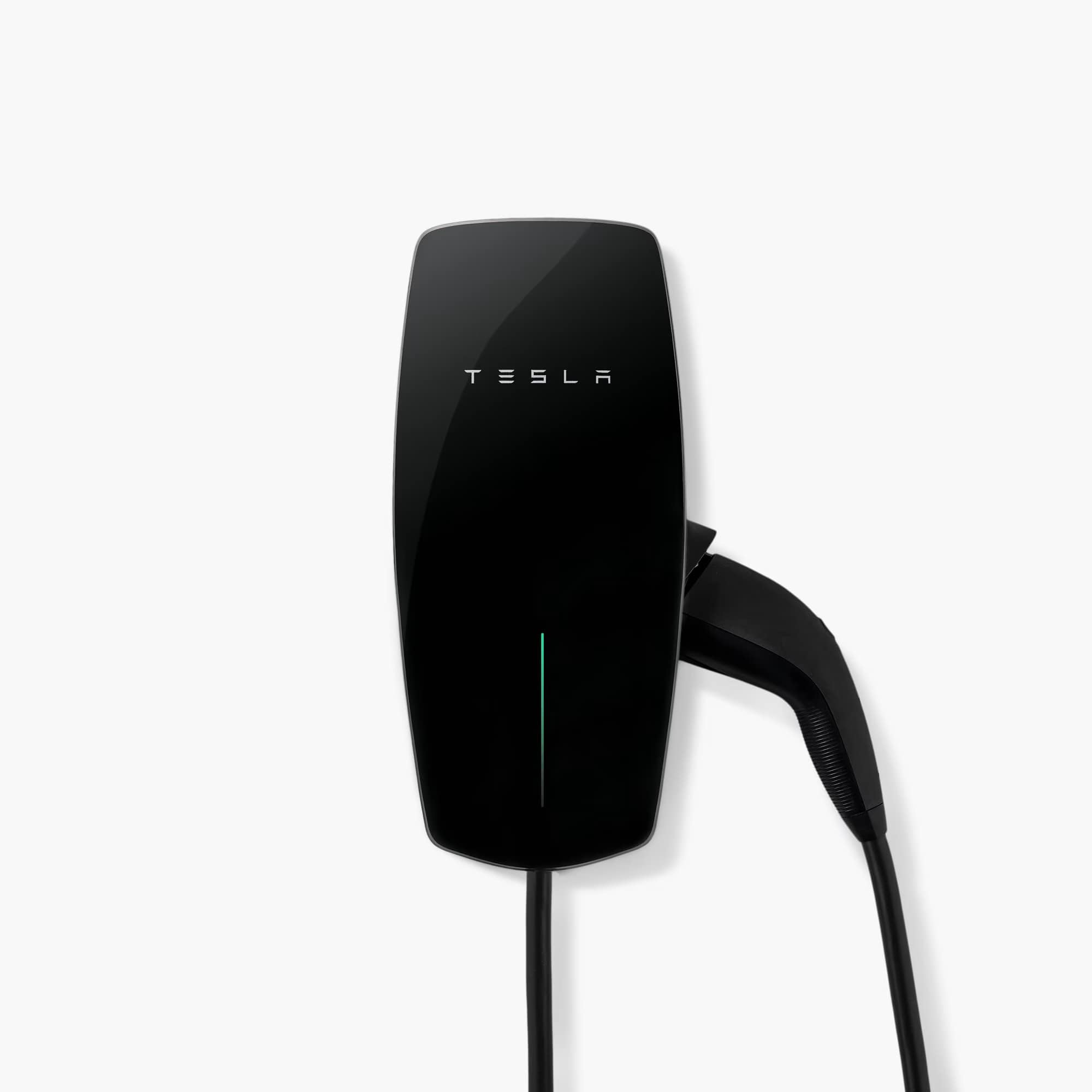 Tesla J1772 Wall Connector - Electric Vehicle (EV) Charger for Non-Tesla EVs - Level 2 - up to 48A with 24' Cable - Tesla’s First Home Charger for Non-Tesla EVs