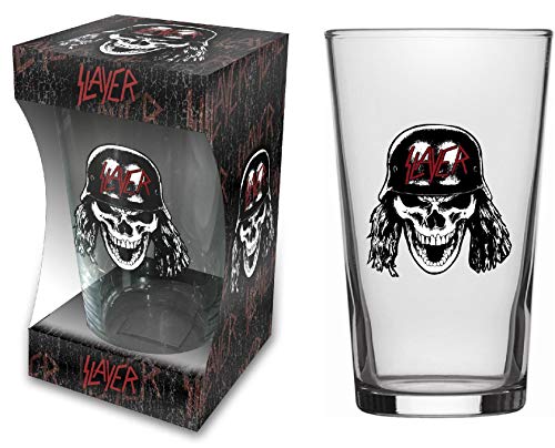 Slayer Wehrmacht ufficiale inscatolato pinta bicchiere da birra