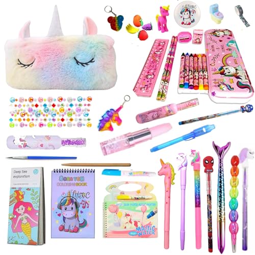 Urban Festivities Unicorn Stationery Set for Girls Birthday Retur...