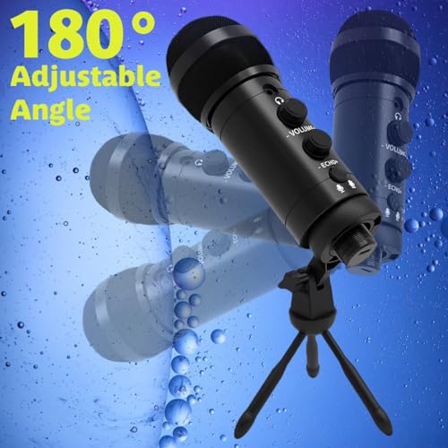 USB Condenser Microphone for PC and Laptop, Plug & Play Mic with Noise Reduction and Cardioid Pickup, Desktop Stand Included for Streaming, Podcasting, Zoom, YouTube and Online Meetings - Image 4