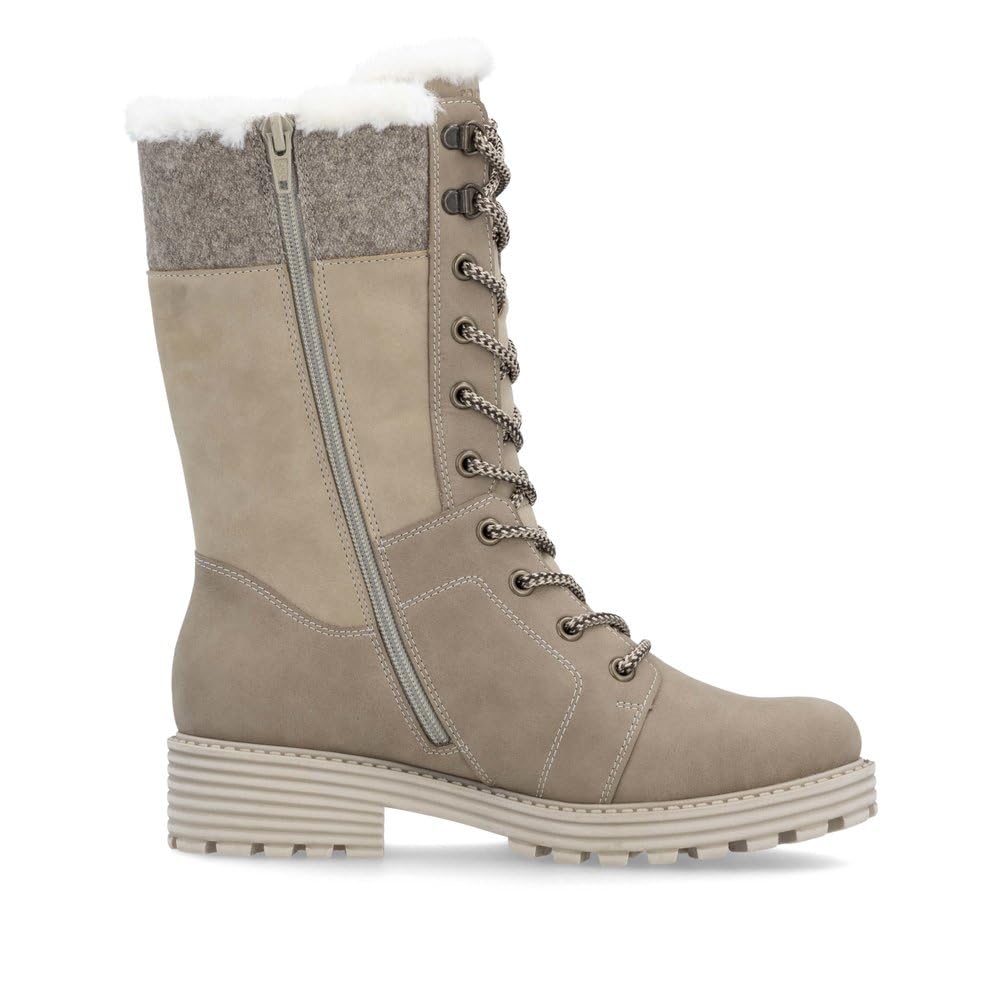 Remonte Damen Schlupfstiefel D0W72, Frauen Stiefel,lose Einlage,wasserabweisend,remonteTEX