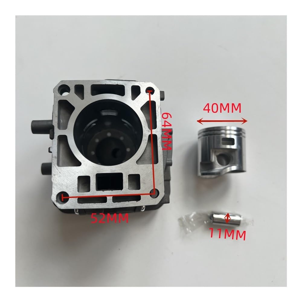 Kit de Anillo de pistón de Cilindro FS 410 de 40 mm, Compatible con cortacéspedes FS410, FS410R, FS410C y FS410RC.