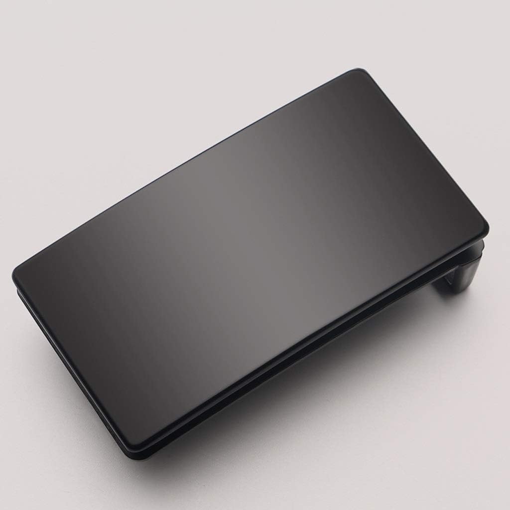 Smooth Buckle Men's Belt Zinc Alloy Buckle Fashion Belt Buckle Apply 3.3cm Belt Men Belt Buckle Leather(White-Fruit peach5)