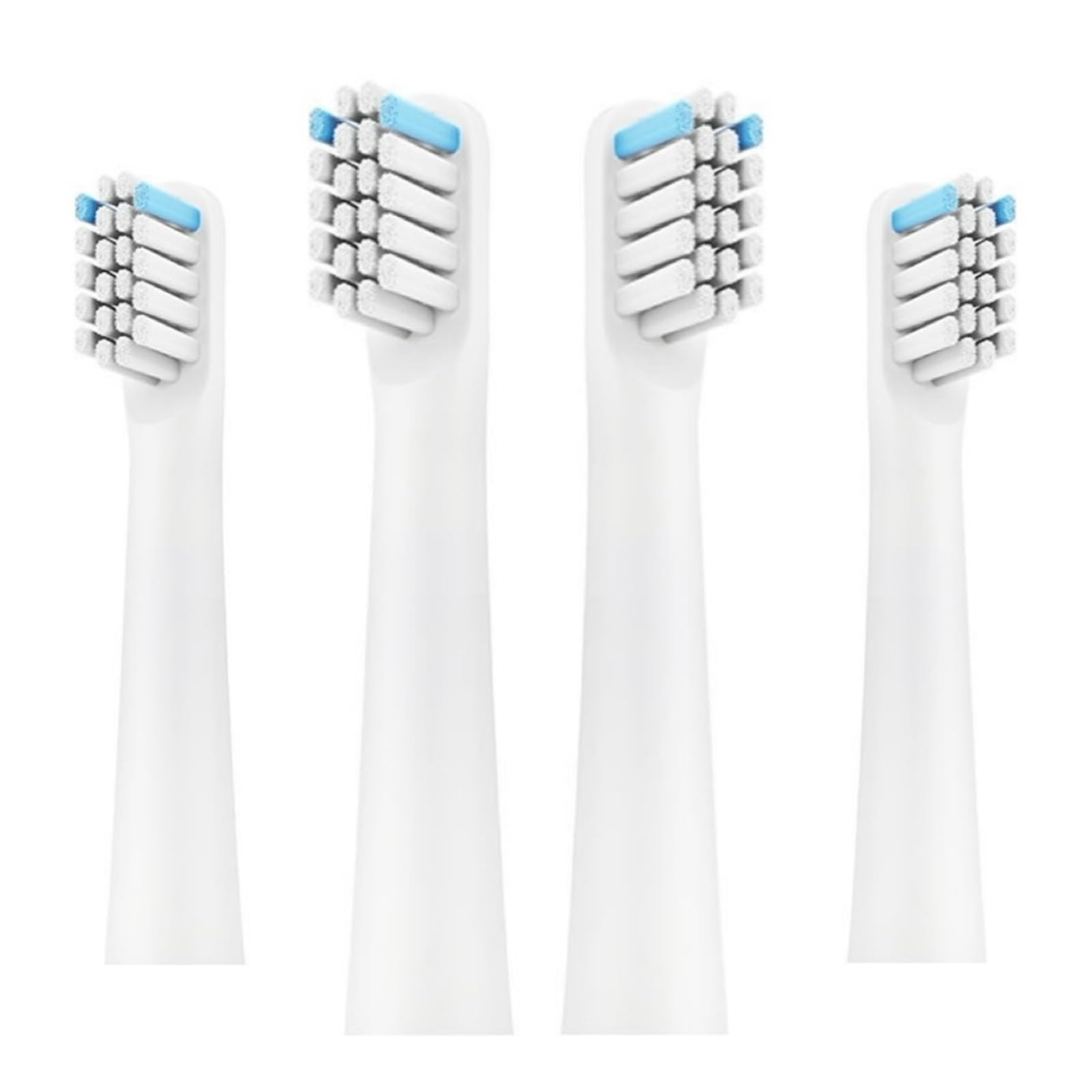 Ersatzbürstenköpfe, kompatibel mit Realme, N1 N2 | Kunststoff Zahnbürstenköpfe für elektrische Zahnbürsten, RTX2103 SN301(16PCS WHITE)