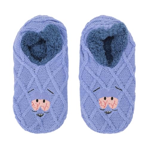 Bioworld South Park Towelie I Have No Idea What's Going On Women's Blue Slipper Socks