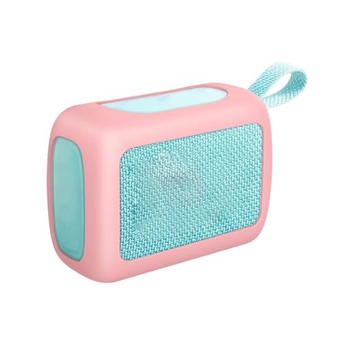 [LUNBER-ARMOR] For JBL GO5 �V���R���P�[�X �J�o�[ �ϏՌ� �V���R���J�o�[ �\�t�g�J�o�[/�P�[�X �|�[�^�u��Bluetooth �X�s�[�J�[ For �W�F�C�r�[�G�� GO 5(�s���N)