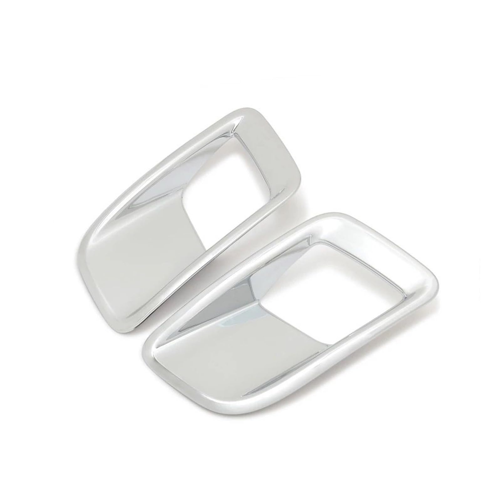 Rear Reflector Fog Light Lamp Cover Fit For Peugeot 3008 GT 2017-2021 2022 2023 Chrome Trim Tail Foglight Bezel Trim Car Accessories