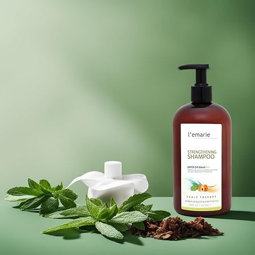 Miniatura 3 de Champú para el crecimiento del cabello con 1% ketoconazole de Lemarie, 16 onza