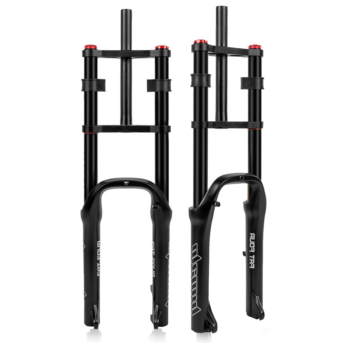 Fat Bike Front Forks 20x4.0'' E-Bike Air Suspension Ebike Fork QR 9x135mm