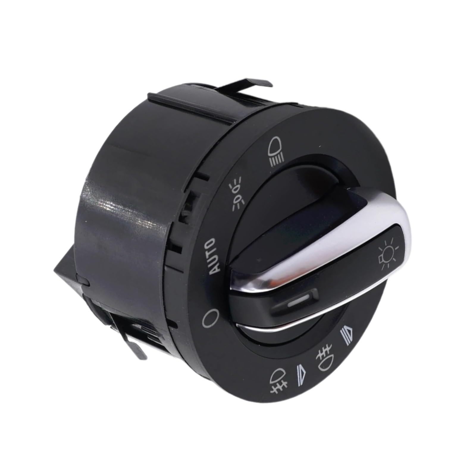 Commutateur phares Compatible Avec Q7 2007 2008 2009 2010 2011 2012 2013 2014 4FD941531E 4F0941531A 4FD941531A Contrôleur Commutateur Phare Chromé