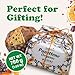 Food to Live Organic Italian Panettone, Pack of 3 - Authentic Artisan-Made, Traditional Holiday Cake with Raisins and Candied Orange Peel, Perfect for Gifts, Hand-wrapped, Non-GMO - 750g (1.65 lb) x3