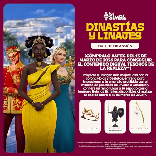 Miniatura 2 de Los Sims 4 Dinastías y Linajes Pack de Expansión | Codigo de descarga inmediato EA App | Videojuegos | Castellano