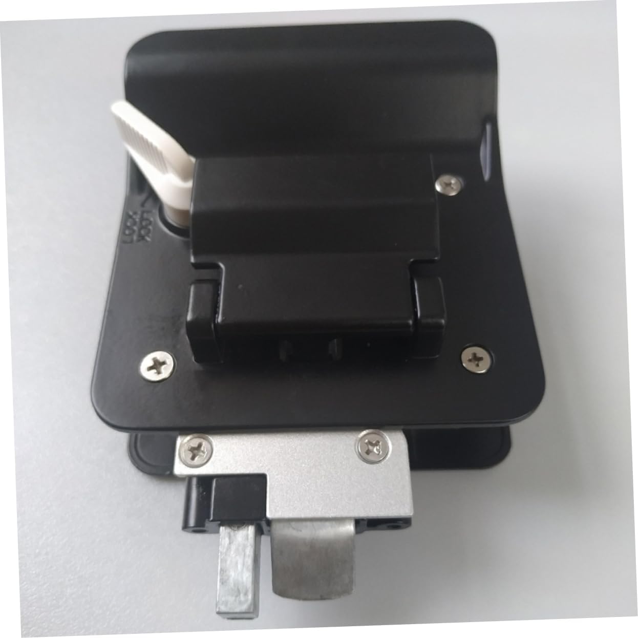 Enclosed Trailer Door Latch Holder Rv Door Locks Set Replacement Lock Fittings Solid Base for Rvs Campers Trucks and Horse Trailers