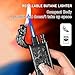 Torch Lighter, Relief Dragon Design Magic Dual Flame Lighter with Adjusting Flames Tool, Creative Windproof Lighters, Cool Jet Flame Butane Lighter-s, Refillable Butane Lighters for Outdoor Indoor
