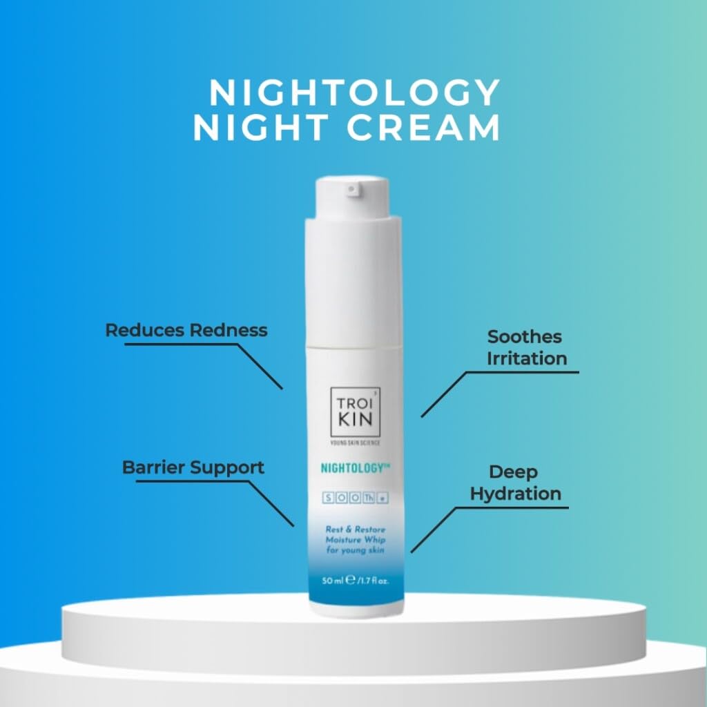 Troikin Nightology Young and Teenage Children Night Skin Ceam, 50 ml (Pack of 1) - Image 2