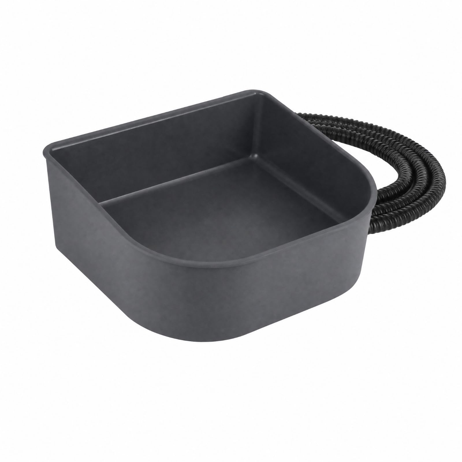 Recipiente para Beber con Cable Alimentación Anticongelante Pequeño para Gatos, Patio, Hábitat Conejos