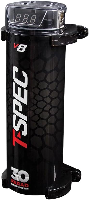 T-Spec V8-3DDC Digital Capacitor 3.0 Farad Distribution Top