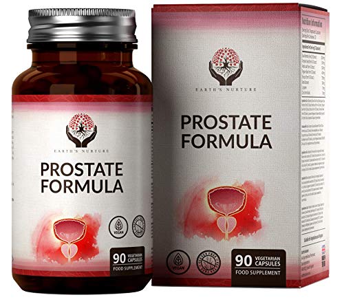 EN Suplemento para la Prostata 90 Capsulas Veganas | 8 Ingredientes Activos: Saw Palmetto, Pygeum y Zinc | Serenoa Repens para Apoyar la Salud y el Tracto Urinario Saludable de los Hombres | Sin OGM