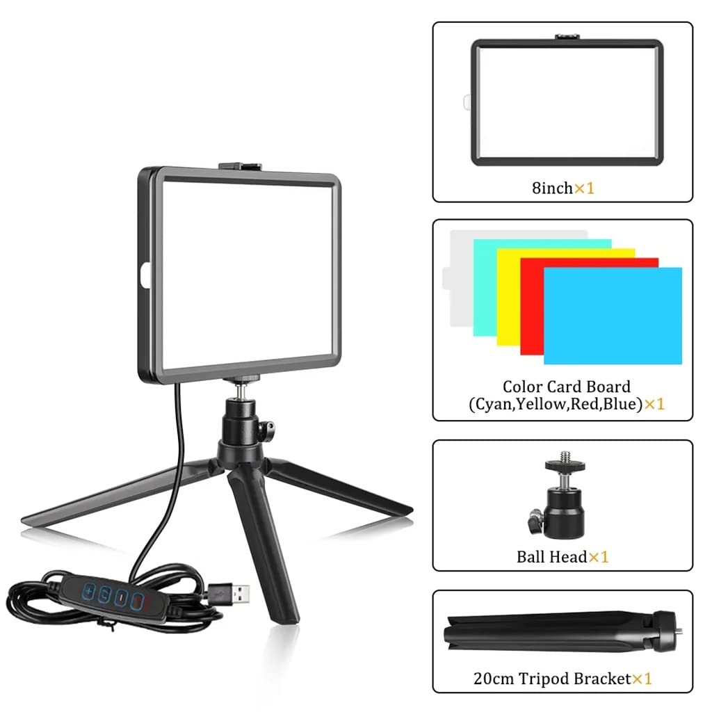 Pannello LED Video 5.5W Per Fotografia – Luce Di Riempimento Dimmerabile Per DSLR